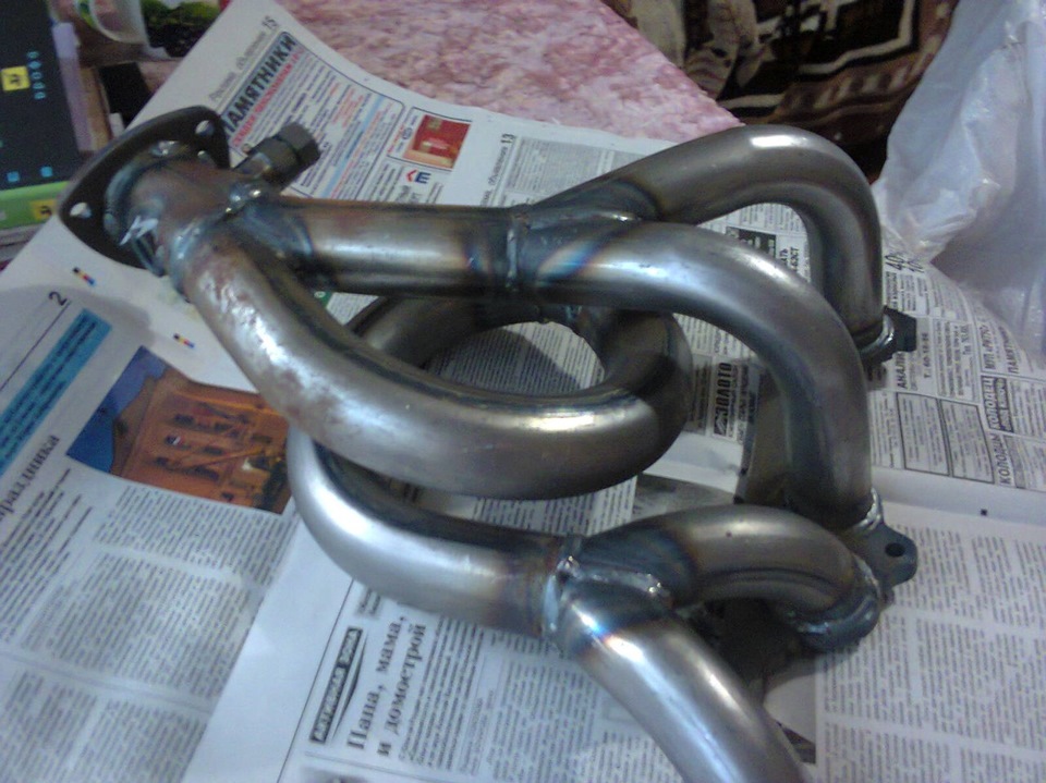 решился и заказал себе приблуду Вставка вместо катализатора Звук Subaru ...