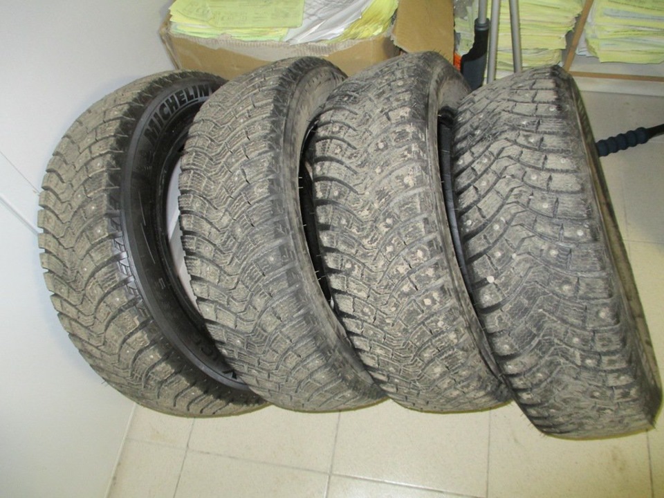 продам зимнюю резину мишлен x ice north 2 — Lada 21124, 1,6 л, 2008 ...