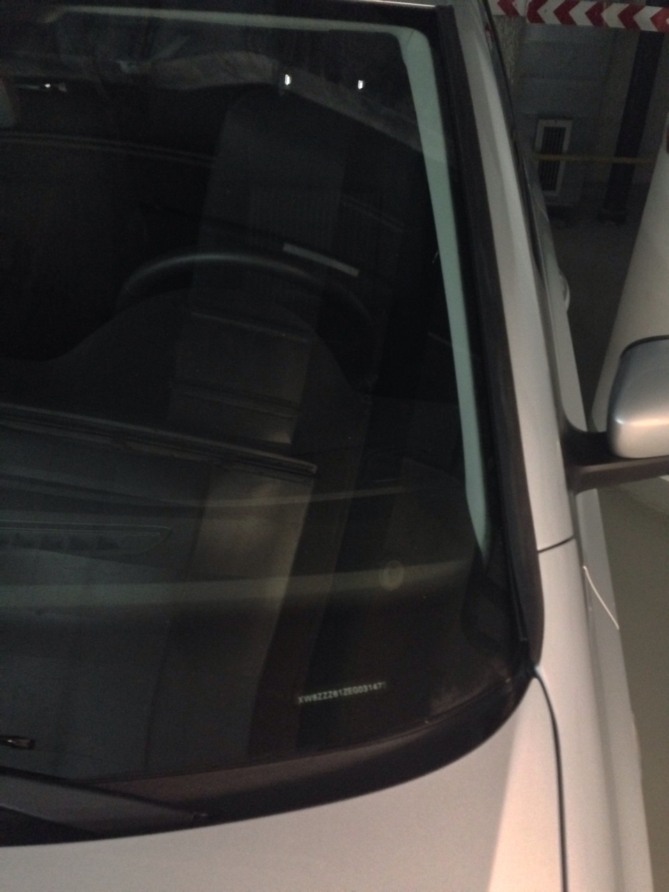 Водоотводы на лобовое стекло WAG — Volkswagen Polo Sedan, 1,6 л, 2013 ...