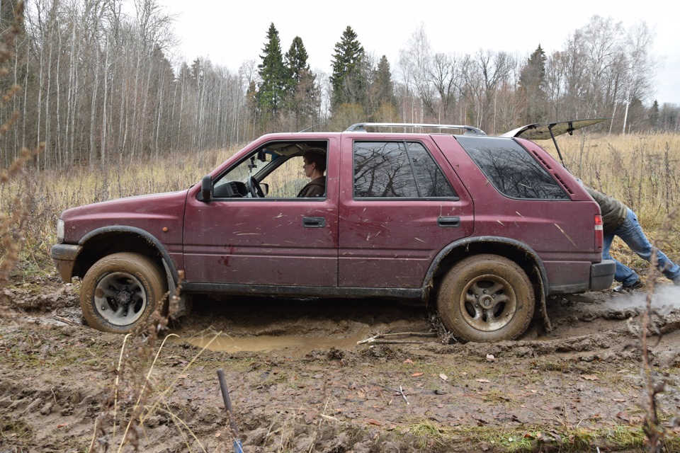 Opel Frontera бездорожье