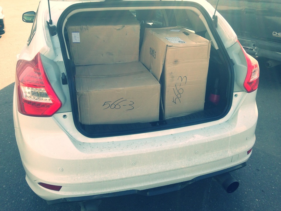 Забрал диски) — Ford Focus Hatchback III, 2 л, 2012 года | колёсные ...