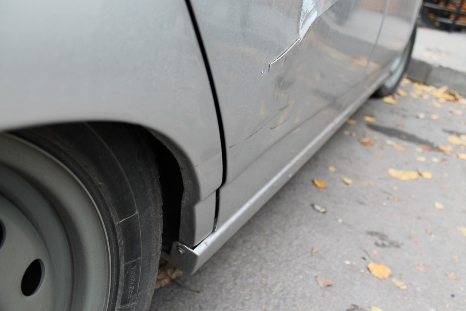 помяли бочину( — Lada 21103, 1,5 л, 2004 года | ДТП | DRIVE2