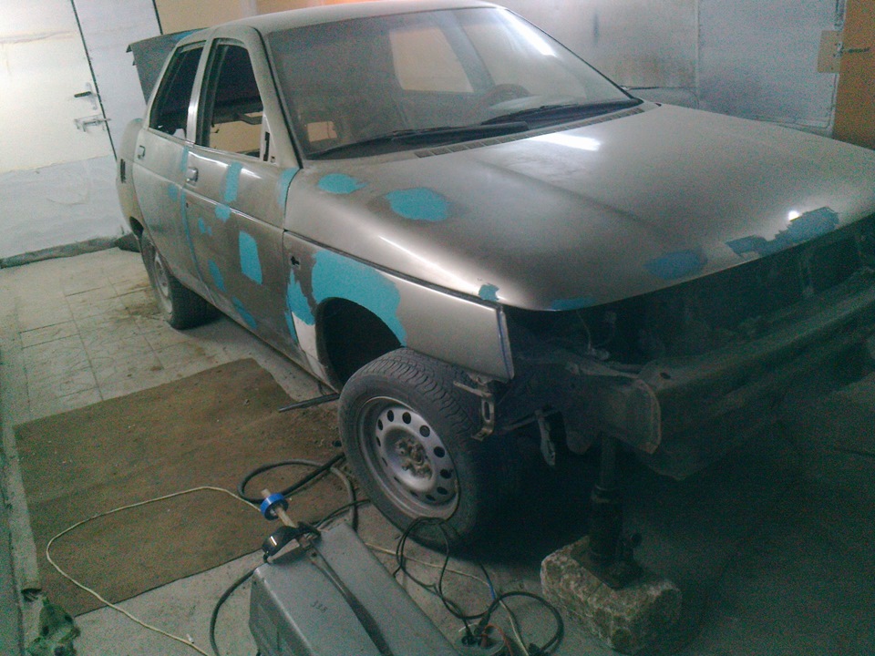 ремонт авто сварочные-лакокрасочные работы — Lada 21100, 1,5 л, 2002 ...
