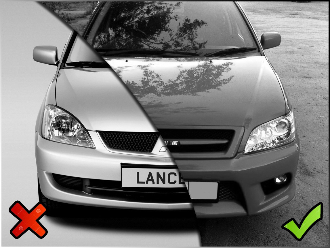 Из 9-ки в Цедию — Mitsubishi Lancer IX, 2 л, 2004 года | кузовной ремонт |  DRIVE2