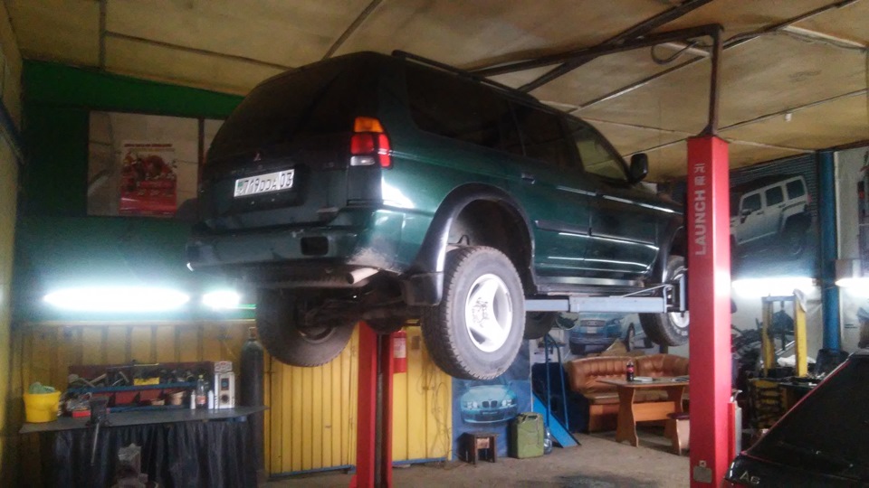 Сгнила рама (завершение) — Mitsubishi Montero Sport, 3 л, 2001 года ...