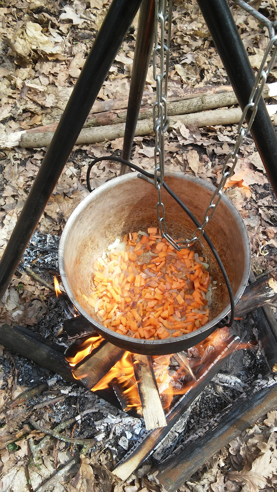 Каша из походной кухни