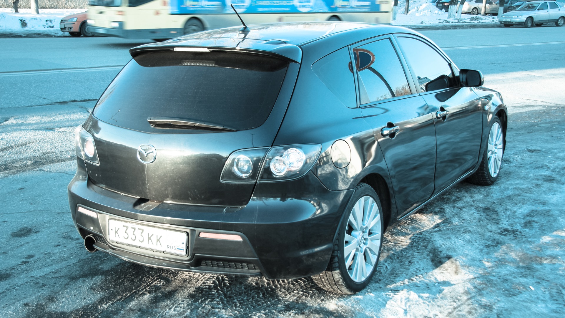 Mazda 3 MPS (1G) 2.3 бензиновый 2007 | black на DRIVE2