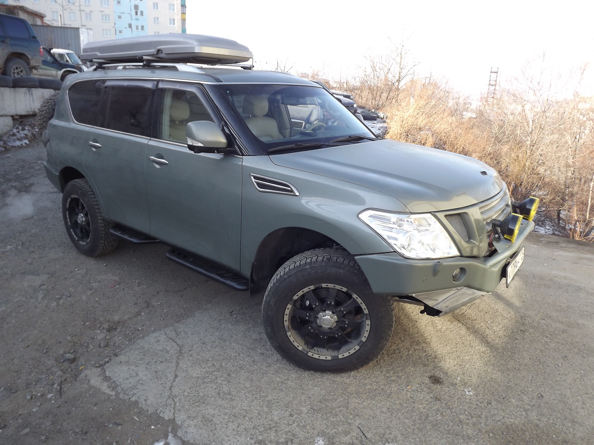 Свап nissan patrol y62