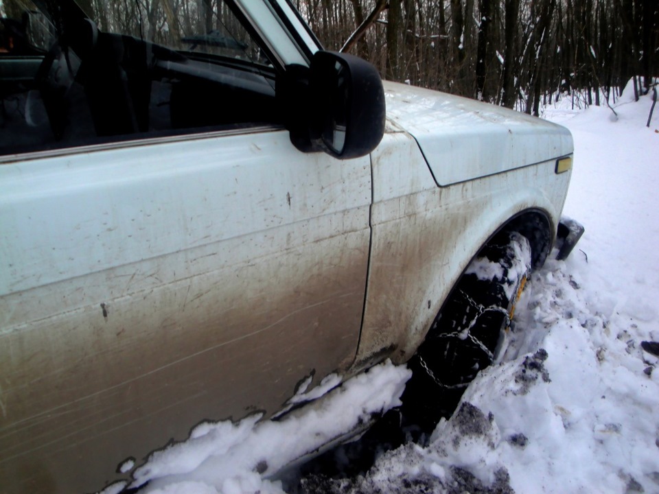 Цепи и покатушки — Lada 4x4 3D, 1,7 л, 2010 года | покатушки | DRIVE2