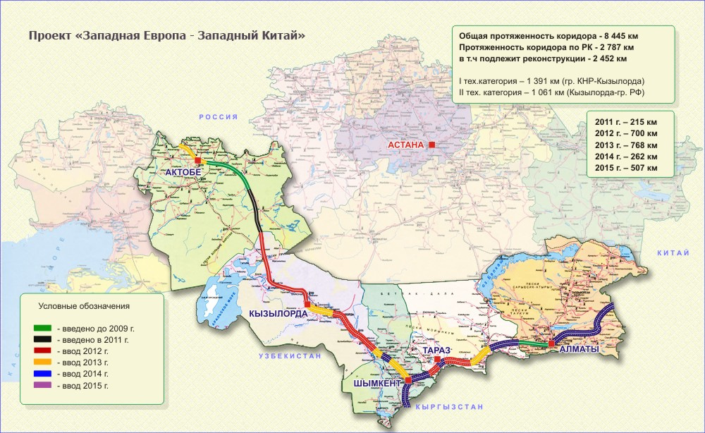 Карта казахстана с городами и жд дорогами и городами