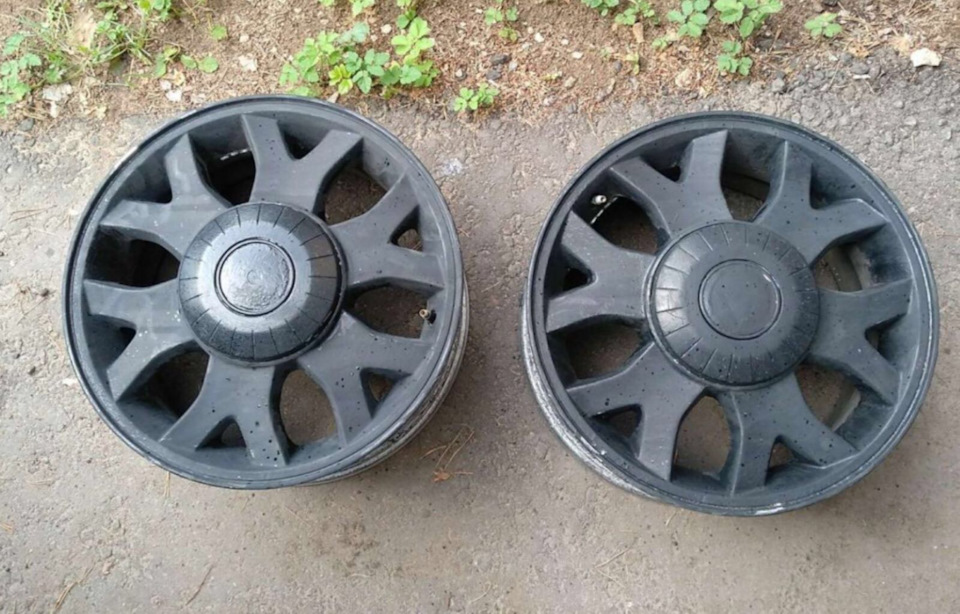 Покрасил диски молотковой краской — SsangYong Rexton (1G), 2,3 л, 2007 ...