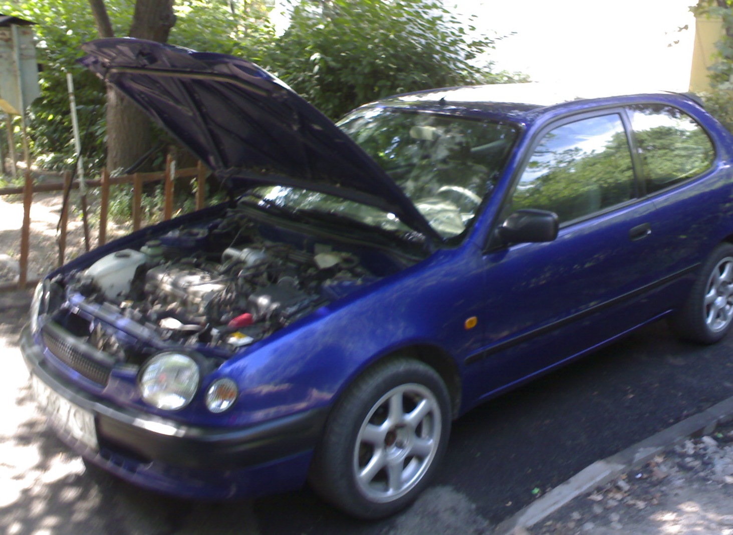 Starting after a short rest - Toyota Corolla 14L 1998