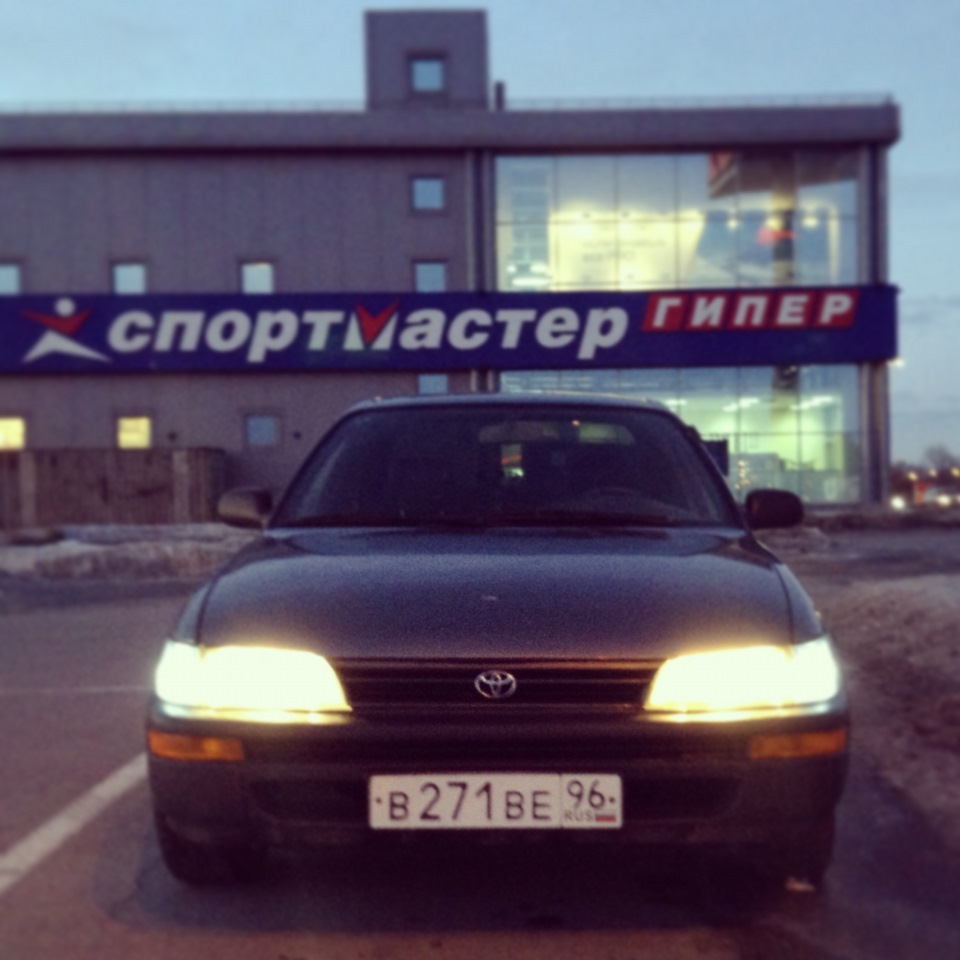 Последняя запись — машина переехала в Питер — Toyota Corolla (100), 1,6 л,  1993 года | продажа машины | DRIVE2