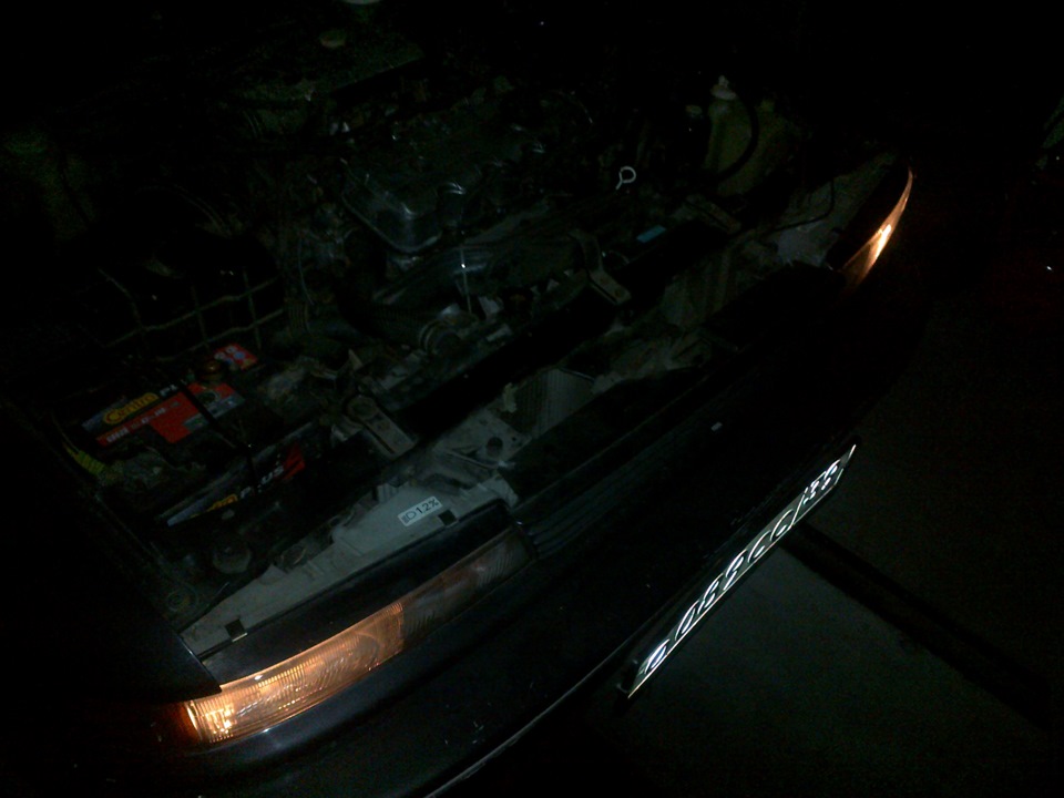 Фильтр для системы охлаждения. — Mitsubishi Galant (6G), 1,8 л, 1991 ...