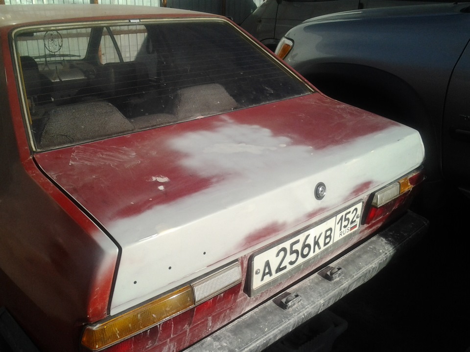 Шпатлевка. Грунт. Терпение. Нервы. — Volkswagen Derby (1G), 1,3 л, 1982 ...