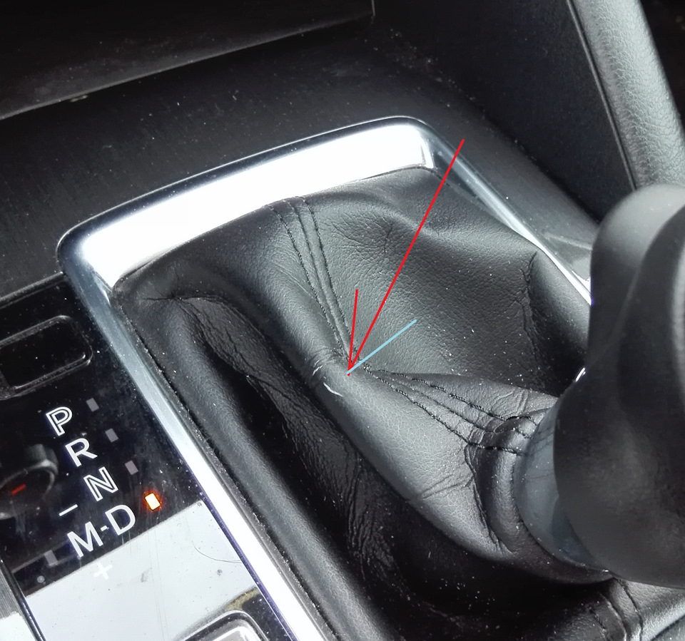 Как снять ручку акпп мазда сх5 Начал трескаться кожух рукоятки АКПП - Mazda CX-5 (1G), 2 л, 2015 года поломка D