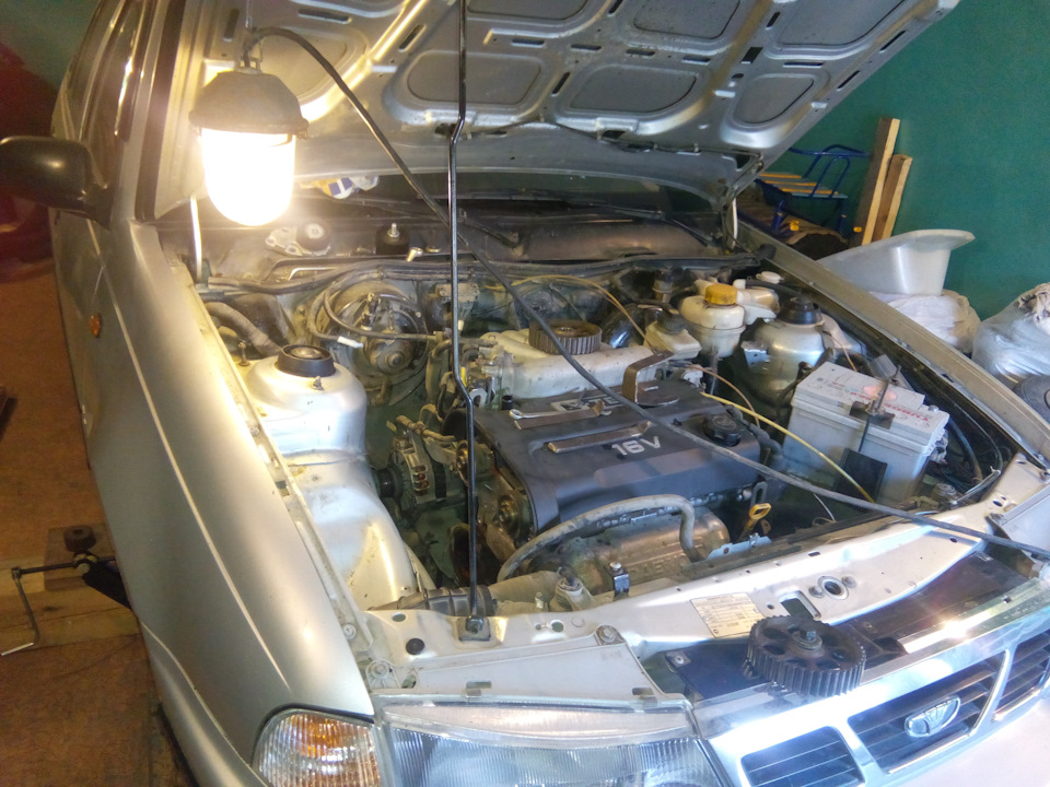 Замена ГРМ — Daewoo Nexia (2G), 1,5 л, 2003 года | своими руками | DRIVE2