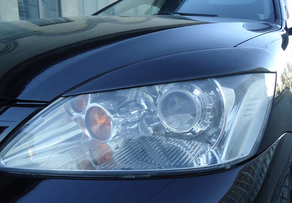 Установил би-ксеноновые линзы Koito — Mitsubishi Lancer IX, 1,6 л, 2007 ...
