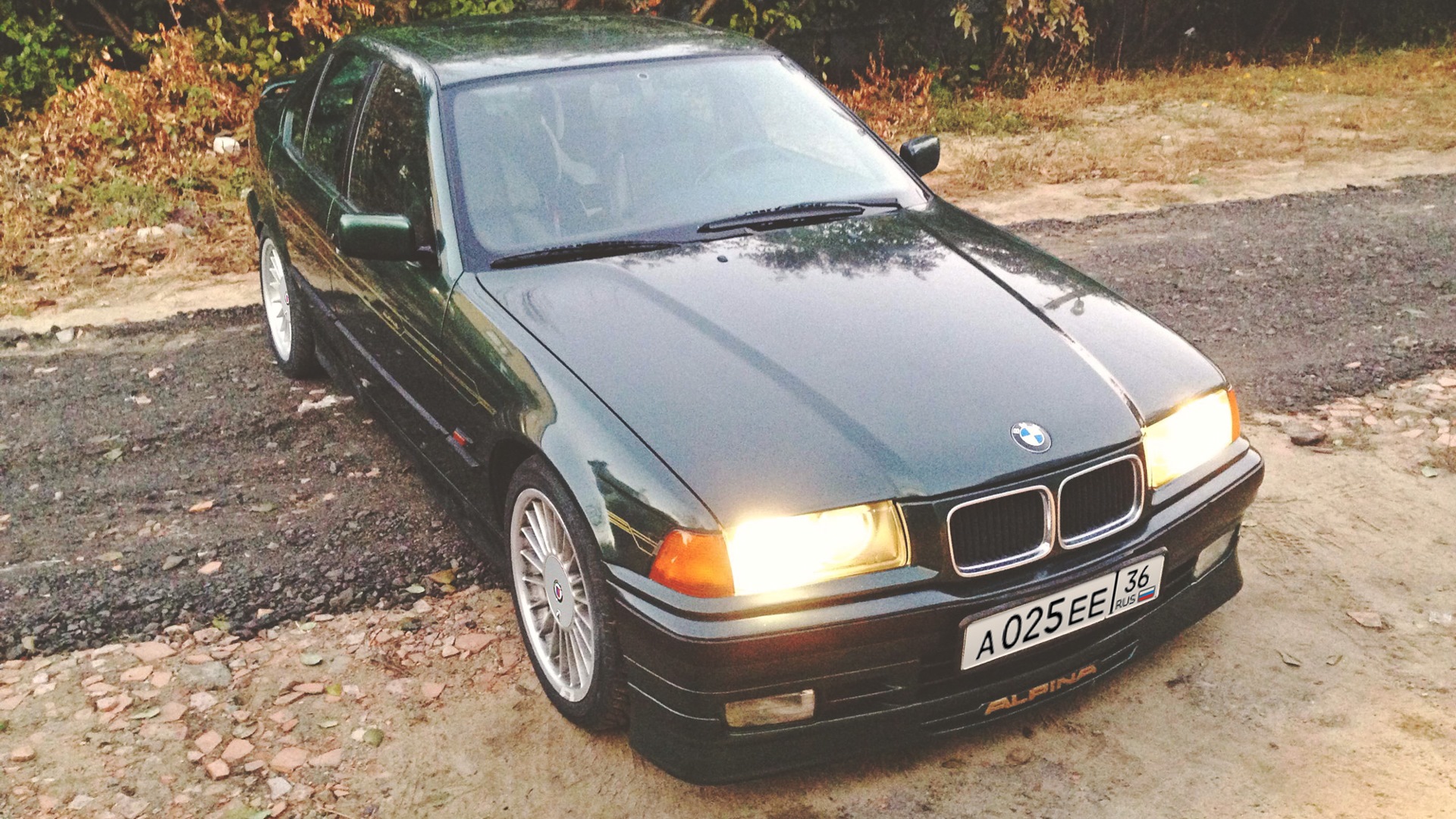 Alpina B3 (E3x) 3.2 бензиновый 1996 | 3,2 Grün metallic на DRIVE2