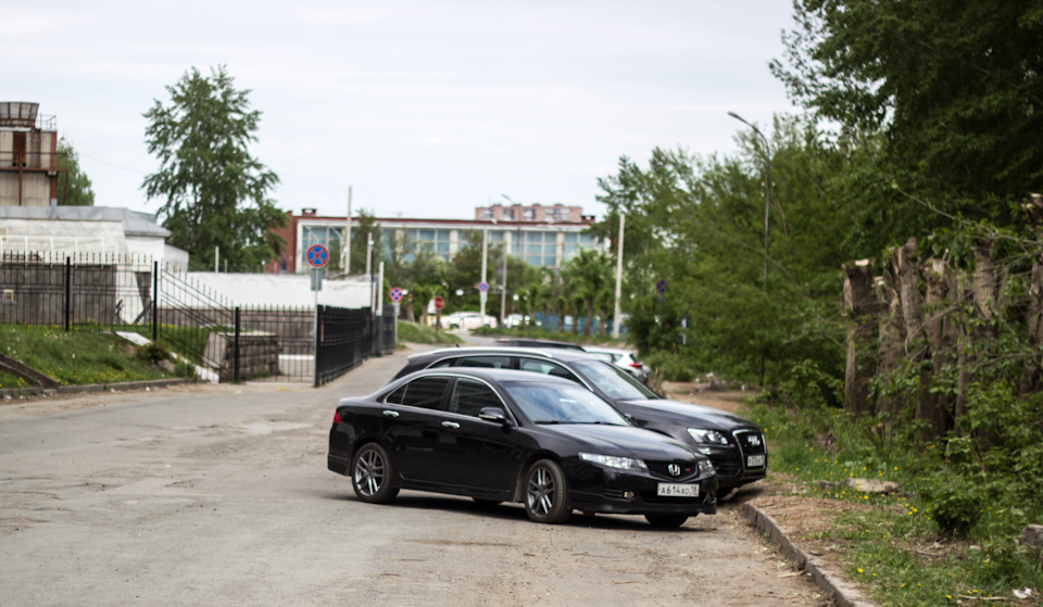 Сход развал, болт прикипел. — Honda Accord (7G), 2,4 л, 2007 года ...