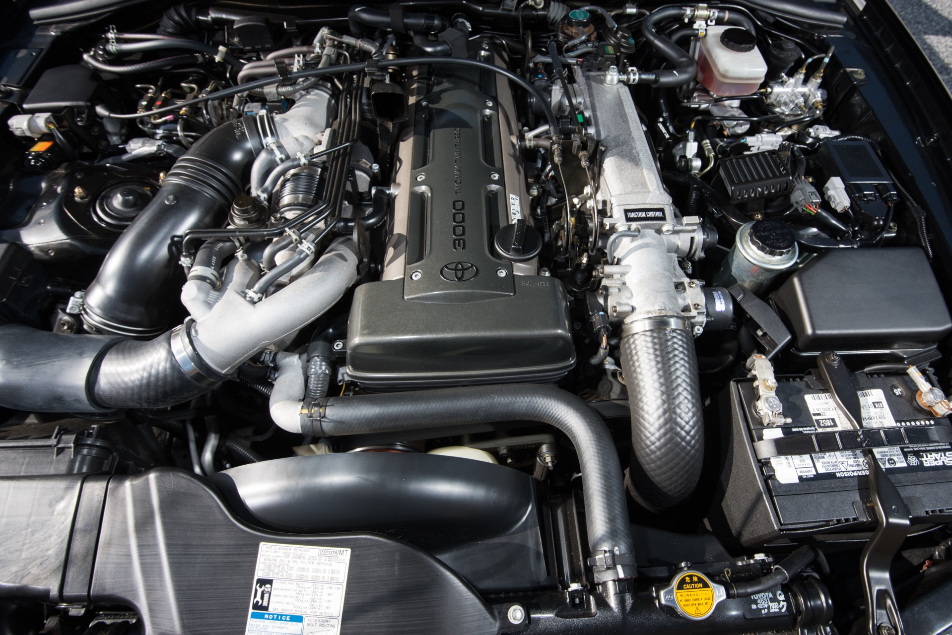 Б у моторы япония. Toyota 2jz-GTE. 2jz GTE Twin Turbo. Рядный 6 цилиндровый двигатель Тойота. Toyota Supra engine.