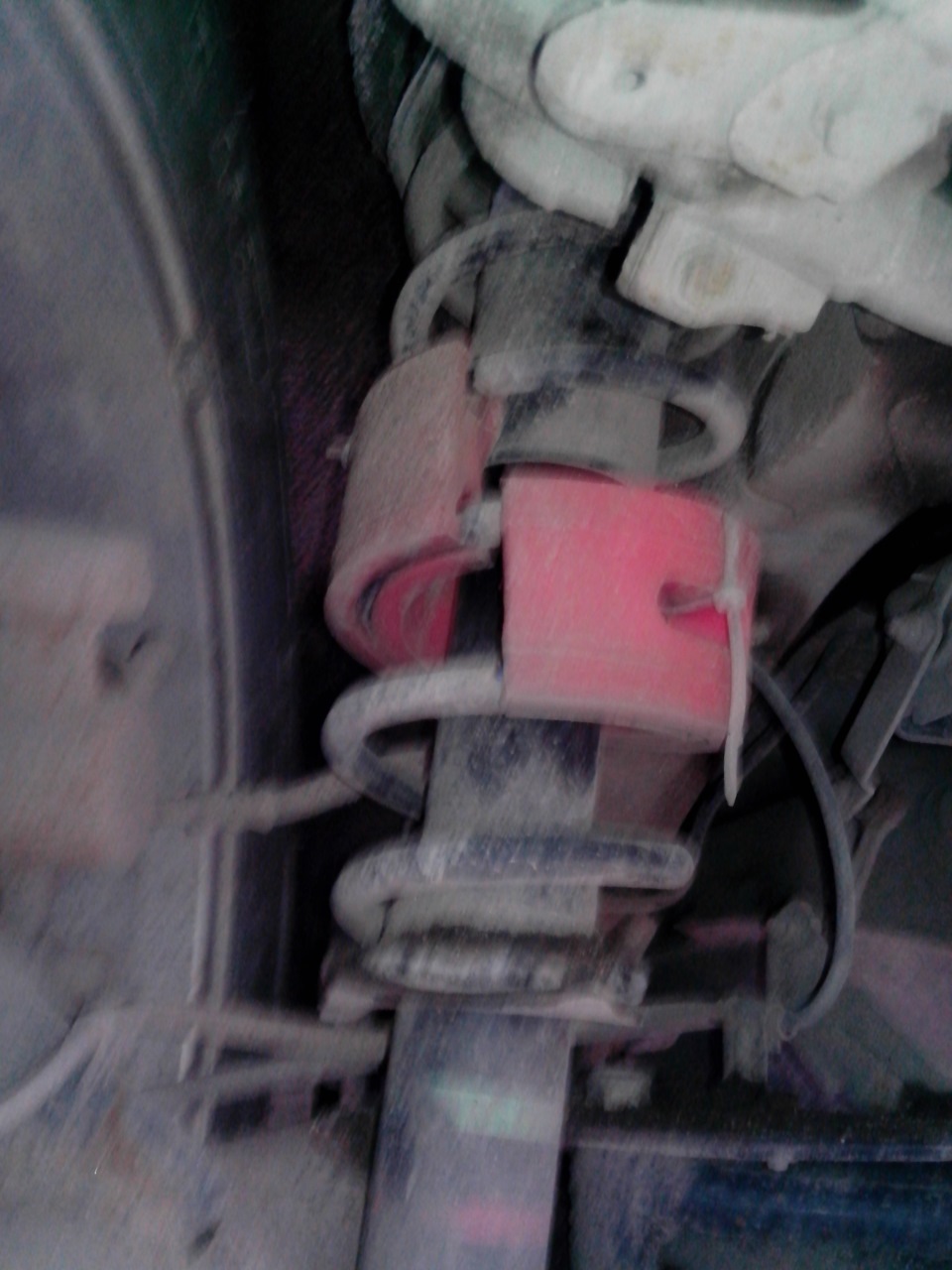 Межвитковые вставки в пружины — Toyota Prius (20), 1,5 л, 2007 года ...