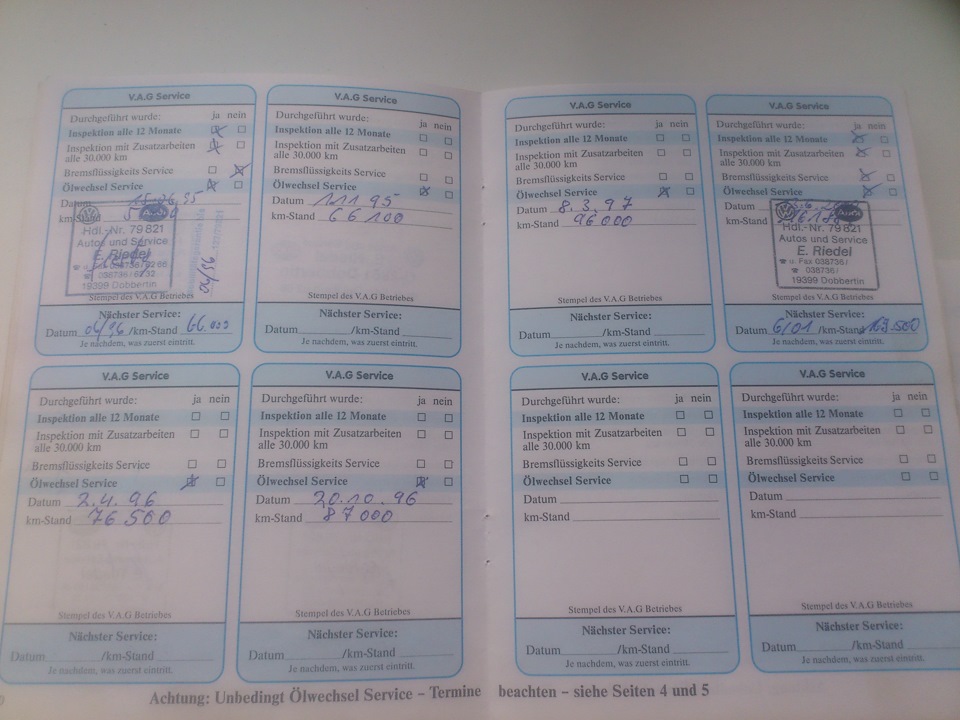 Забрал недавно сервисную книгу и запасные ключи… — Volkswagen Jetta II ...