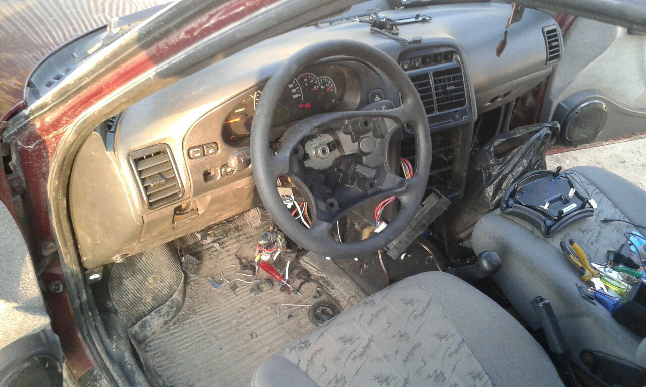 установка европанели — Lada 21124, 1,6 л, 2005 года | другое | DRIVE2