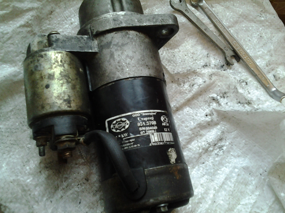 Замена бендикса на редукторном стартере. — УАЗ 31519, 2,9 л., 2000 года ...