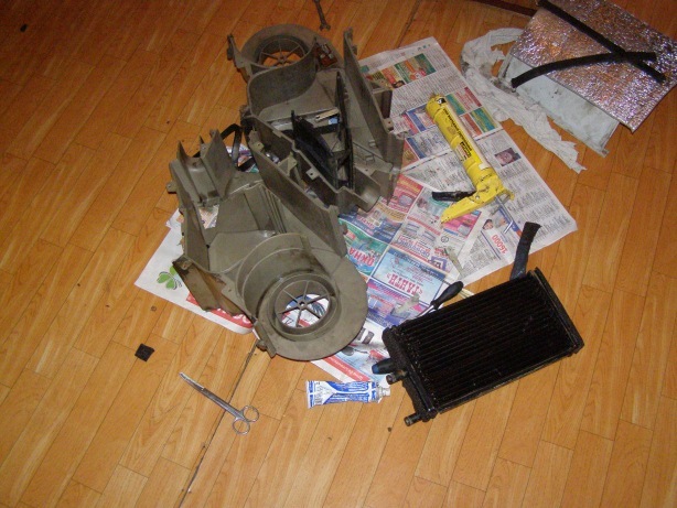 Печка — Москвич 2141, 1,7 л, 1998 года | своими руками | DRIVE2