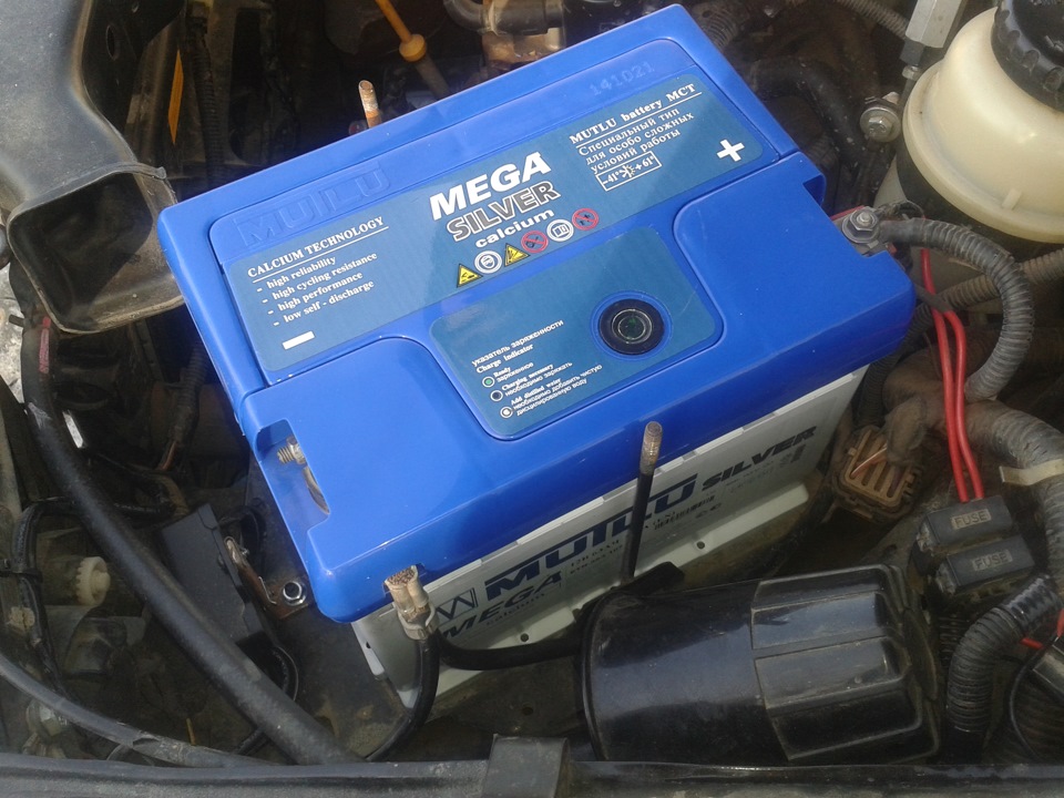 Новый аккумулятор. — Daewoo Nexia (N150), 1,5 л, 2010 года ...