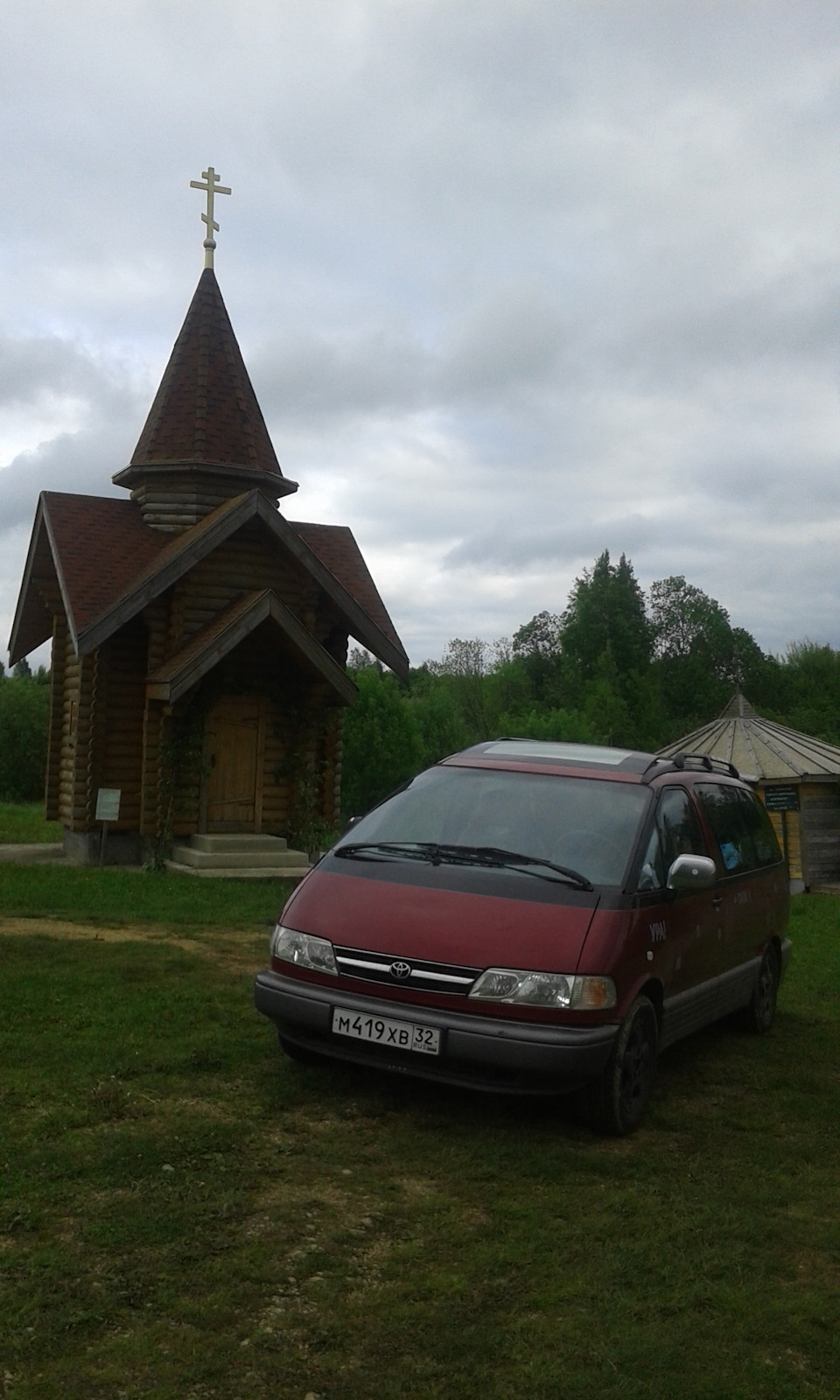 Ростов-на-Дону-Тамбов-Дивеево-Муром-Москва-Ливны-Ростов-на-Дону — Toyota  Previa (1G), 2,4 л, 1992 года | покатушки | DRIVE2