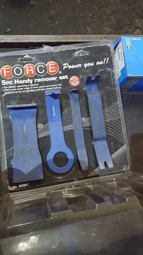 905M1 FORCE Набор съемников обшивки салона 5пр. FORCE | Запчасти на DRIVE2