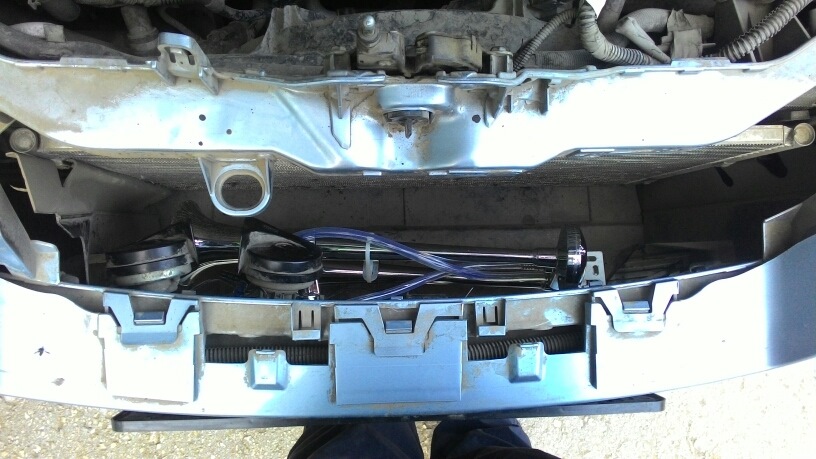 Пневмосигнал. Часть 4. Установка на автомобиль — Nissan Serena Mk II ...