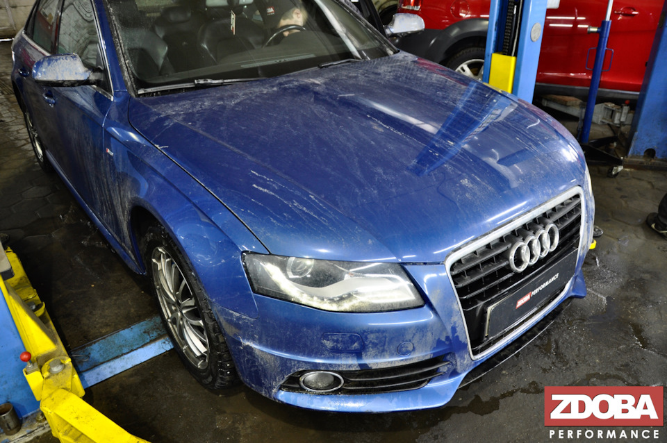 Audi A4 B8 2.0 TFSI 211 HP (CAEB, CDNC) Изготовление Downpipe, Доступен ...