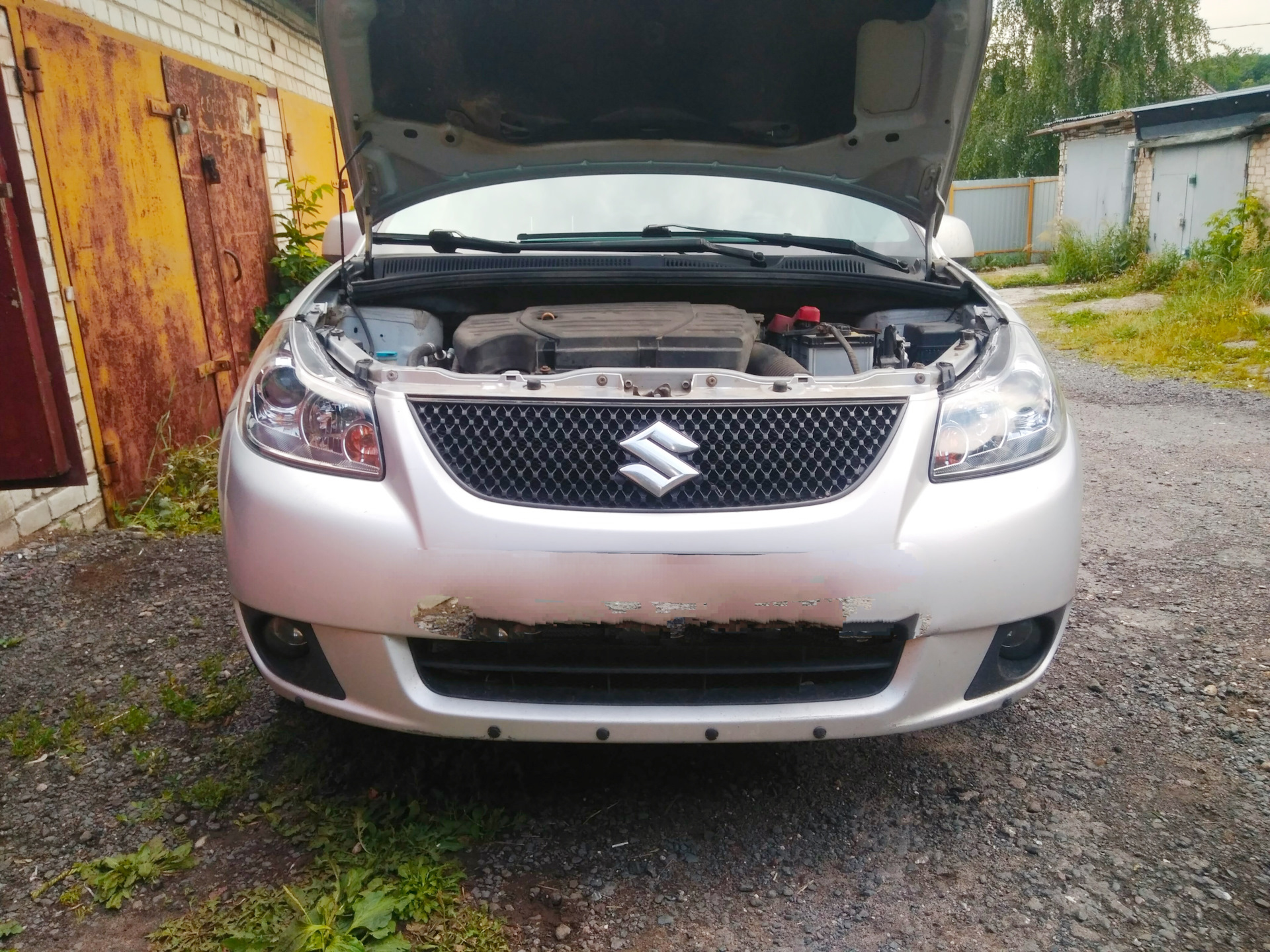 Замена глаз или просветление — Suzuki SX4 (1G), 1,6 л, 2007 года ...