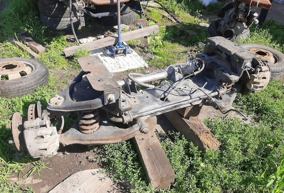 Передняя подвеска от Некста в Газель Бизнес — ГАЗ Газель, 4,5 л, 2003 ...