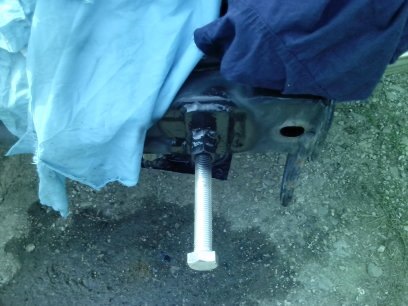 Крепление для буксировочного крюка переднего бампера рестайлинг — DRIVE2