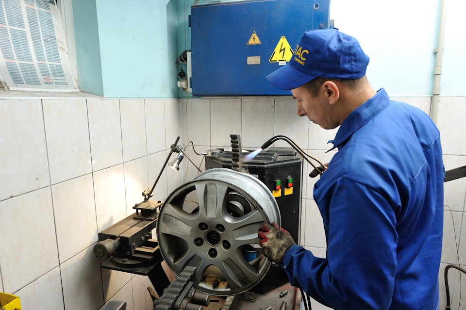 Ремонт и правка дисков в Могилеве | Аргонная сварка | Раскатка дисков ...