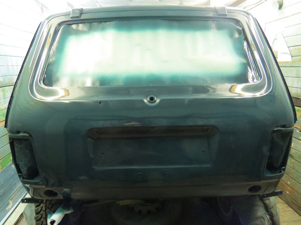 Покраска авто цвет мурена