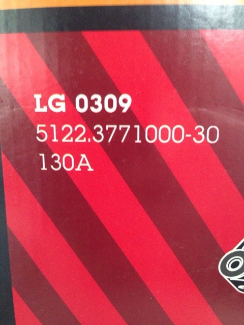 LG0309 Генератор УАЗ Патриот с дв. ЗМЗ-409.1/406.1/405.22 140A ...