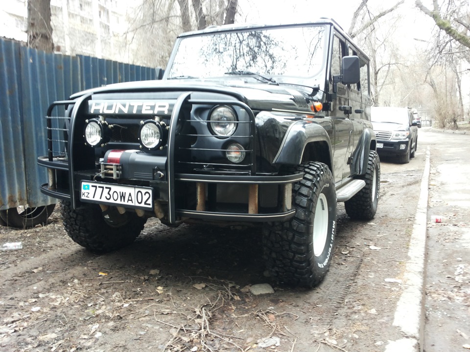 Танковые фары — УАЗ 31514, 2,4 л, 1996 года | аксессуары | DRIVE2