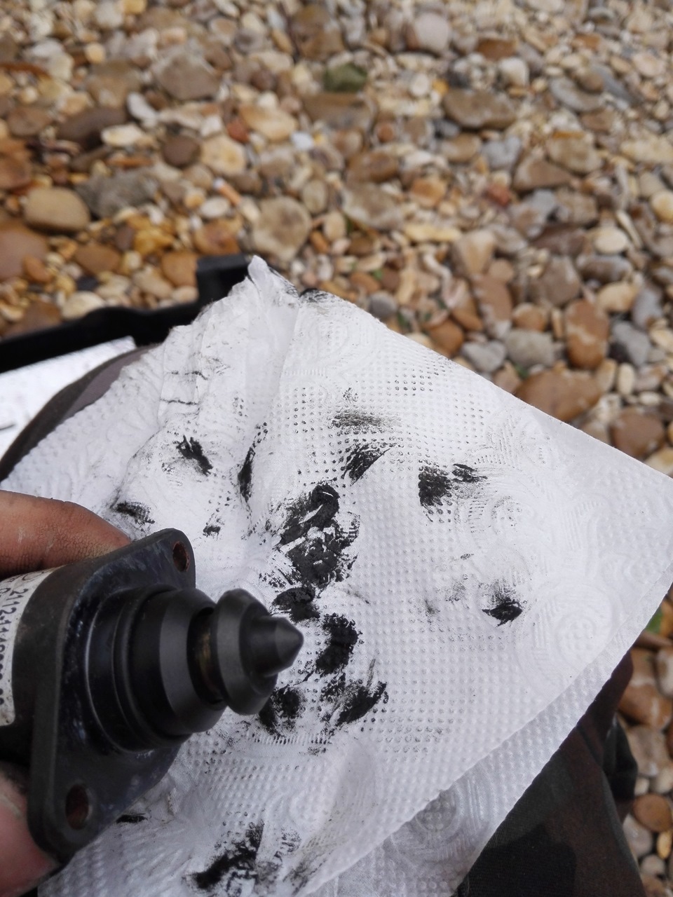 Промывка дроссельной заслонки — Lada Приора седан, 1,6 л, 2009 года ...