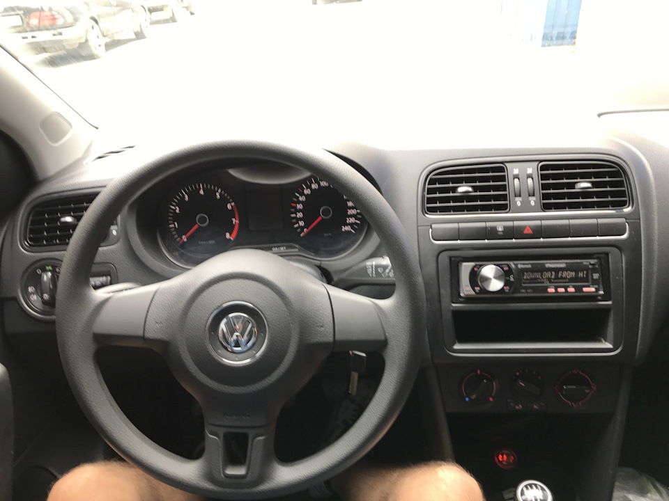 Установка Мультируля рестайлигового + Много ништячков — Volkswagen Polo ...
