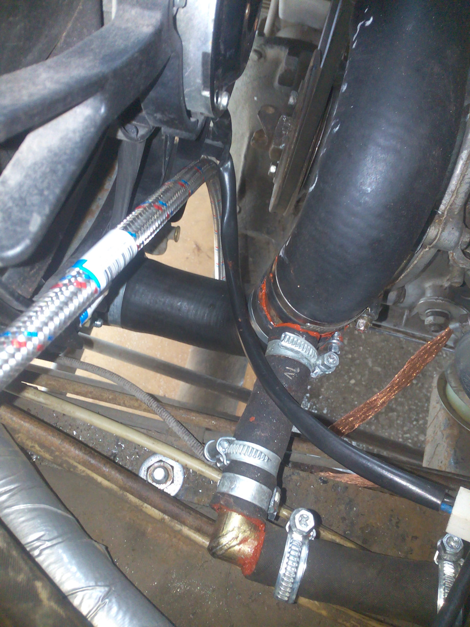 Фильтр подачи тосола в печки — УАЗ 3909, 2,5 л, 2001 года | своими ...