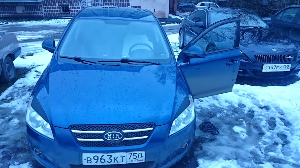 Смена охлаждающей жидкости киа сид 2008 — KIA Ceed (1G), 1,6 л, 2008 ...