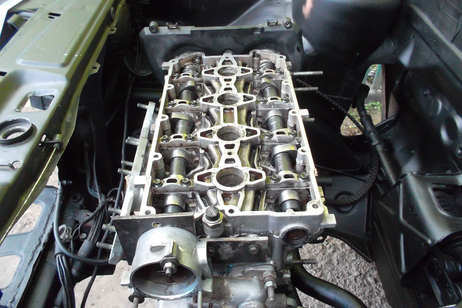 Установил распредвалы ОКБ Двигатель RS705/RS655 (фазы 320/310, подъемы ...