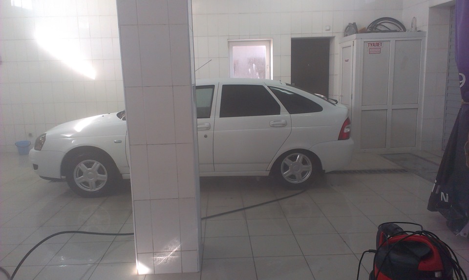 Обещанное фото на кик торусах — Lada Приора хэтчбек, 1,6 л, 2012 года ...