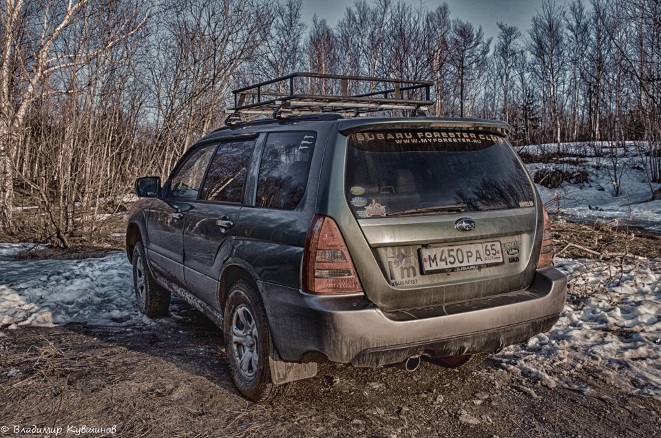 давно не было псевдо HDR — Subaru Forester (SG)