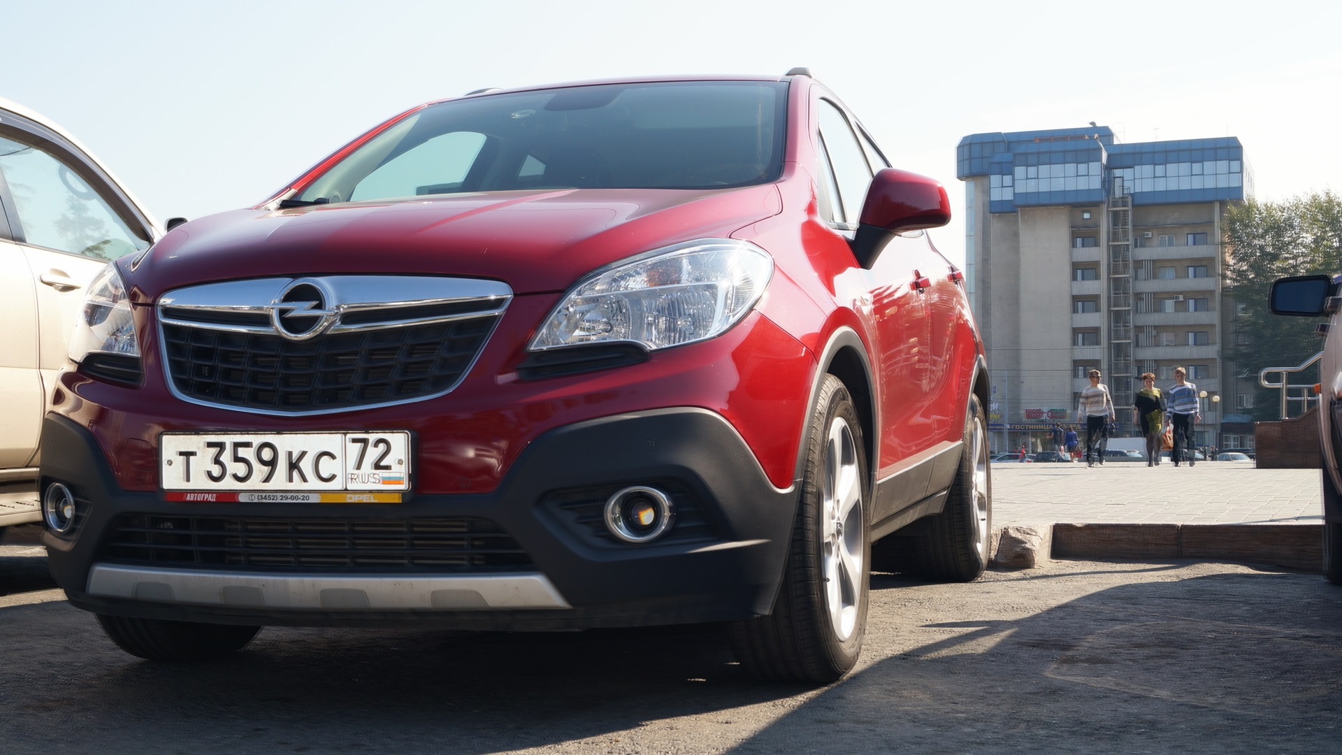 Opel Mokka 1.4 бензиновый 2014 | 1.4 Турбо, Жгучая немка на DRIVE2